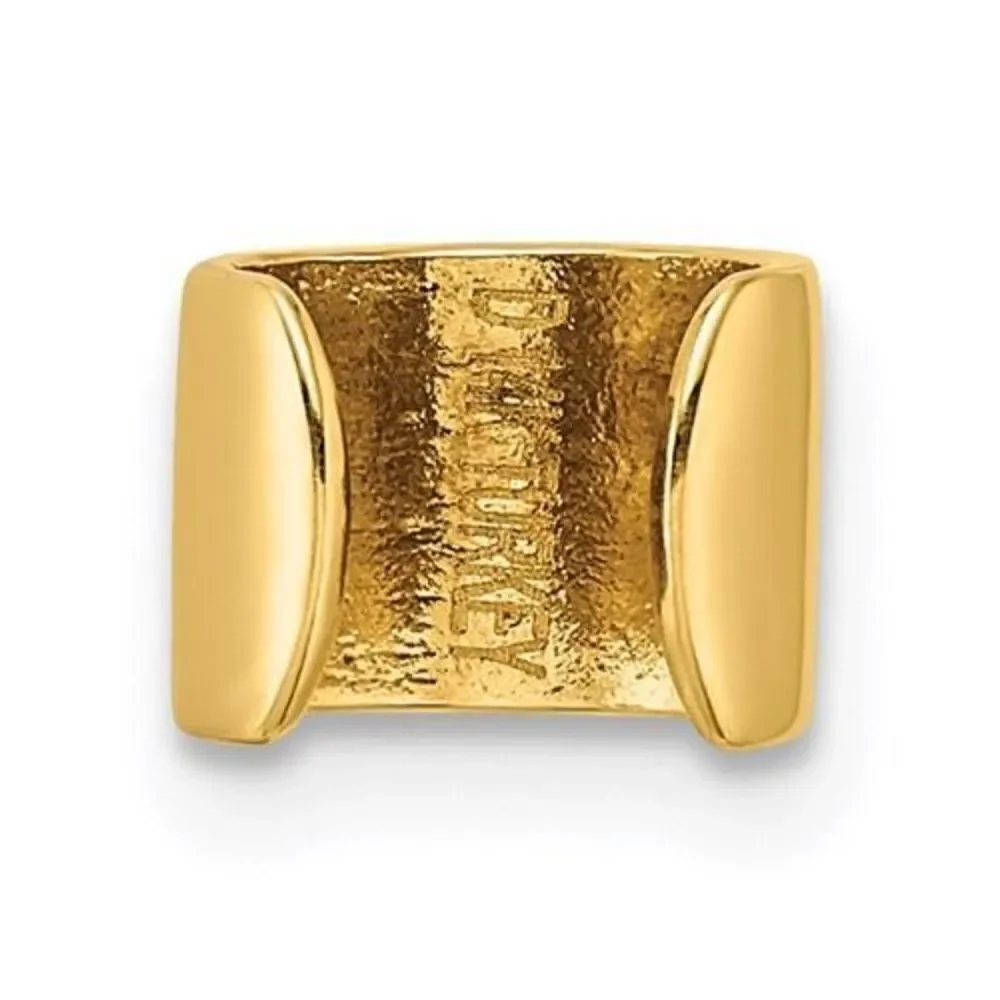 14k Gold Single Ear Cuff - Picture 3 of 14